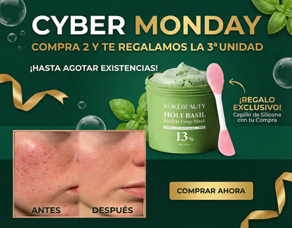 Mascarilla Detox Oxigenante | Holy Basil + PHA