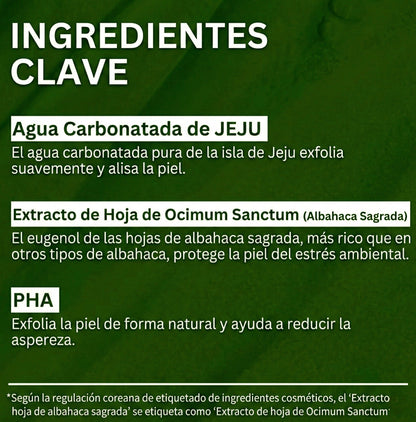 Mascarilla Detox Oxigenante | Holy Basil + PHA - Voke Beauty